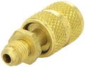 10292 Quick Seal Adapter For Ac Charging 4 In Male Flare X 1 Female Precision Machined Brass Construction 