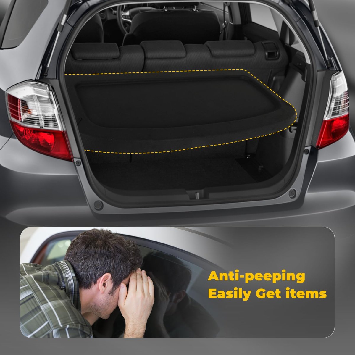 Rear Trunk Cargo Cover Tonneau Security Shade For Volkswagen Golf 1 4l 2013 0l And 5l 2010 2014 R 2 2012 To