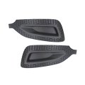 Fog Light Cover Pair For Hyundai Santa Fe Sport 2013 2014 2015 2016 Front Driver And Passenger Side Black Replaces Hy1038116 