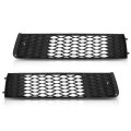 Pair Fog Light Cover Grille For Audi Q7 2010-2015 Left Driver Right Passenger Side 2pc 4l0807697b 4l0807698b 
