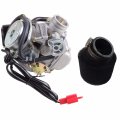 Tdpro 24mm Carburetor 42mm Foam Air Filter For Gy6 125cc Engine Atv Go Kart Scooter Moped 