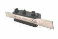 Parting Cut Off Tool Holder For Metal Lathe Machines 10 Mm Shank And 1 2 In Wide M2 Grade Hss Blade Epoxy Black Finish T Type 