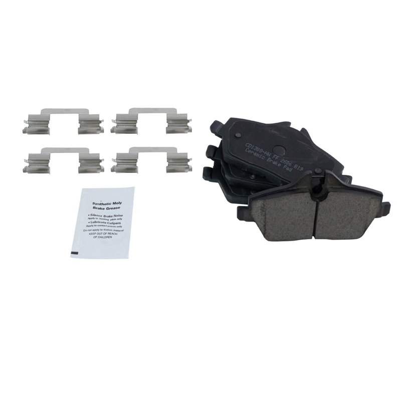 Trq Front Rear Ceramic Disc Brake Pad Kit W Chemicals For Mini Cooper Brand