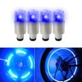 16x Led Tire Valve Caps With Lights Illuminated Air Stem Covers For Car Suv Truck Motorcycle Bike Standard Size Wheel 
