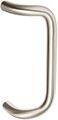 Rockwood Bf157 32d Stainless Steel 90-degree Offset Door Pull 1 Diameter X 10 Center-to-center Through Bolt Mounting For 1-3 4 