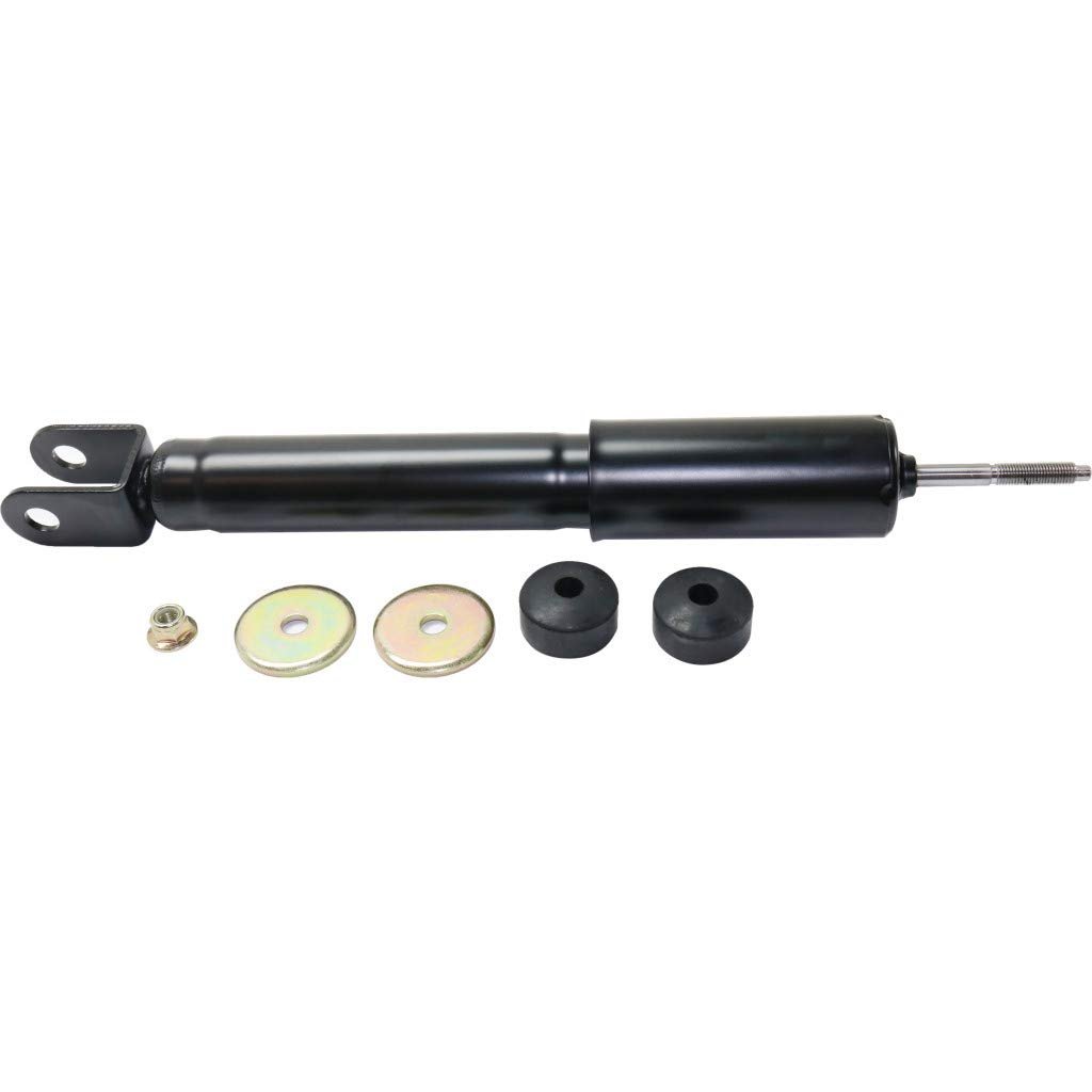 Front Shock Absorber Assembly For Gmc Yukon Xl 1500 2000 To 2006 Driver Or Passenger Side Monotube Gas Charged Black 89040177
