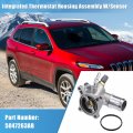 Uxcell Engine Coolant Thermostat Housing Water Inlet Assembly For Chrysler 200 Dodge Dart Jeep Cherokee 2 4l No 5047772ab