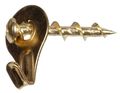 Hillman 122367 Walldog Self-drilling Brass Picture Hangers With Hook 