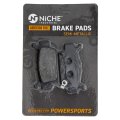 Niche Front Left Brake Pad Set For Honda Pioneer 1000 5 06432-hl4-a01 06432-hl6-a01 06432-hl8-a11 Semi-metallic