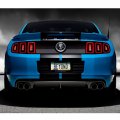 Ford Mustang Cobra Speed Line License Plate Frame Blue And Black Metal 12 In X 6 Official Licensed Product