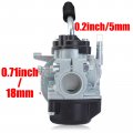 Soajee Carburetor Filter For 49cc 50cc 60cc 66cc 70cc 80cc 2-stroke Engine Atv Motorcycle Motorized Bicycle Moto Quad Scooter