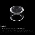 Uxcell 4pcs Pipe End Cap Fitting 25mm 0 98 Clear Acrylic Plug Adapter Fittings For Connecting Water Pipes