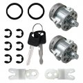 Set Of 2 707624 703362 Door Lock Cylinder Keys 7c3z-1521990-a 7c3z1521990a Replacement For Ford 1999-2003 Windstar