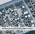 150 Pcs Hex Nuts Assortment Kit Carbon Steel Thread Size Locking 6 8 10 1 4 5 16 3 Metric Hardware