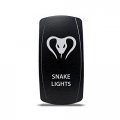 Ch4x4 Rocker Switch Snake Lights Symbol Blue Led
