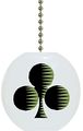 Poker Casino Cards Club Solid Ceramic Fan Pull 