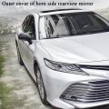 Rifoda Door Side Mirror Cover For Toyota Camry 2018 2019 2020 2021 2022 Outer Of Horn Rearview Accessories Decoration Trims Abs