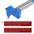 Uxcell Forstner Drill Bits 20mm Tungsten Carbide Wood Hole Saw Auger Opener Woodworking Hinge Drilling Boring Bit Cutter Blue