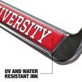 Boston University Alumni Logo Full Size Standard License Plate Metal Frame