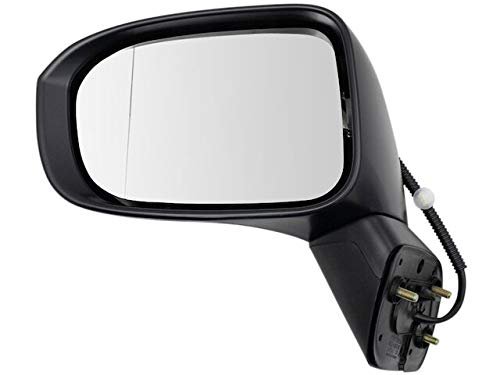 Left Driver Side Power Mirror Textured Black For 2014-2015 Honda Civic