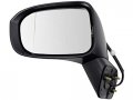 Left Driver Side Power Mirror Textured Black For 2014-2015 Honda Civic 