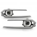Full Led Fog Lights Driving Lamps Set For 2021-2023 Toyota Sienna With Brackets Harness Switch Direct Replacement Left Driver 
