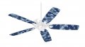 Wraptorcamo Digital Camo Navy Ceiling Fan Skin Kit Fits Most 42 Inch Fans Fan And Blades Sold Separately 