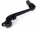 Httmt For Cbr 1000rr 2004-2007 Motorcycle High Tensile Strength Aluminum Unfoldable Rear Brake Pedal Foot Lever Black P N 