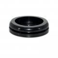Flyshop 35 Mm 1-3 8 Round Hole Grommets 30 16 Id Black One-sided Thicker Synthetic Rubber Plug Wire Protection Gasket Guard
