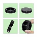 Flyshop 35 Mm 1-3 8 Round Hole Grommets 30 16 Id Black One-sided Thicker Synthetic Rubber Plug Wire Protection Gasket Guard