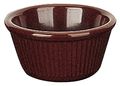 Yanco Nc-507c Fluted Ramekin 1 Oz Capacity 25 Height 2 5 Diameter Melamine Chocolate Color Pack Of 72 