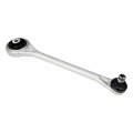 Front Control Arm And Ball Joint For Audi A8 1997 1998 1999 2000 Aluminum Silver With Grooved Stud Rubber Bushing Pre Greased 