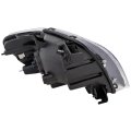 Driver Side Headlight With Bulbs Halogen Smoked Lens Black Interior Fits 2006-2010 Ford Explorer