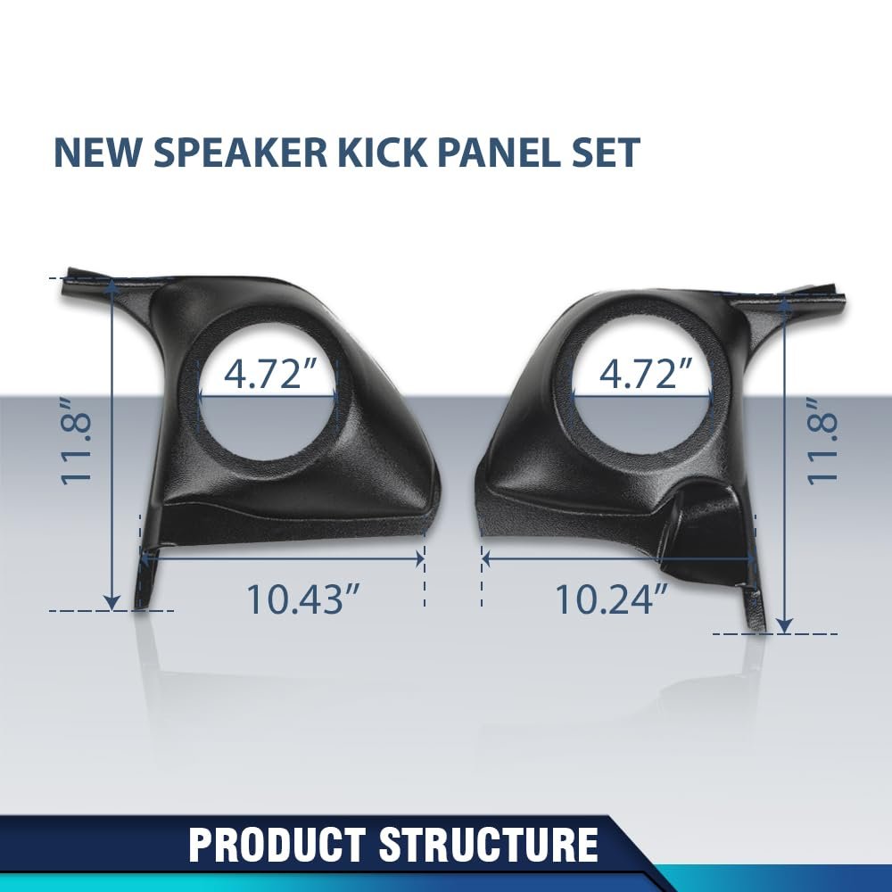 Speaker Kick Panel Set For Chevy Monte Carlo El Camino Malibu 1978-1988 Oldsmobile Cutlass Pontiac Grand Prix Buick Regal