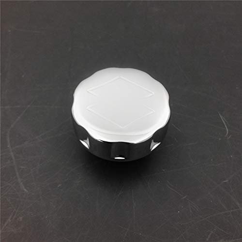 Smt-chrome Brake Fluid Reservoir Cap Cover S Engraved For Suzuki Gsxr 600 750 1000 1100 Hayabusa Sv1000 Sv1000s Tl1000s Tl1000r