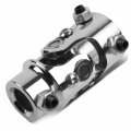 Auto Dynasty Universal 3 2 Inches Length 38 Degree Working Angel Single Steering Shaft U Joint 13 16 36 Spline X 1 Dd Stainless 