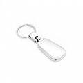 Au-tomotive Gold Tear Drop Key Chain For Nissan Armada Silver