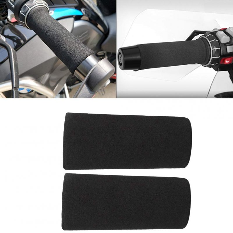 Foam Handle Grip 2 Pcs Motorcycle Handlebars Cover Anti-slip Suitable For 1 25 To 45 Inch