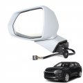 Left Driver Side Mirror 10pin With Blind Spot Detection Power Glass Heated Manual Folding Replacement For 2019-2021 Blazer 