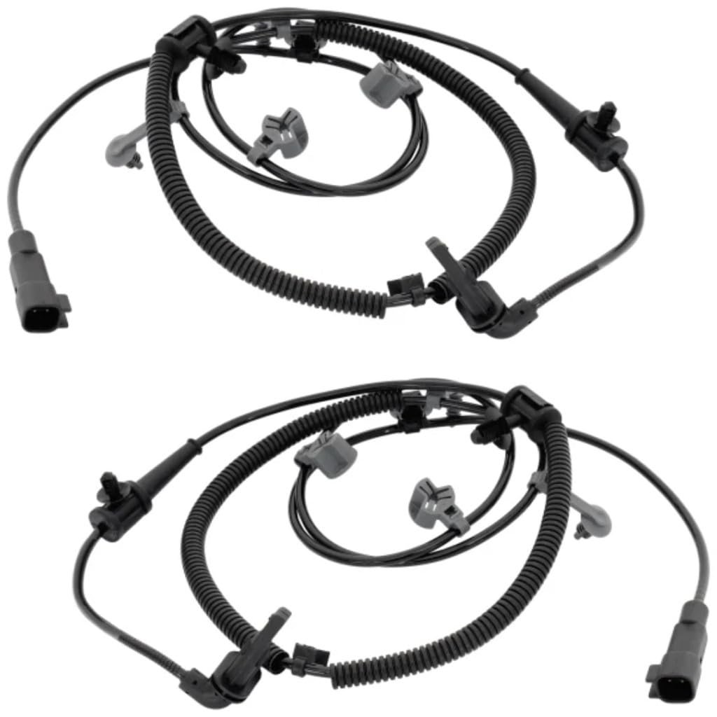 Rear Abs Speed Sensor Pair For Buick Regal 2012 2013 Driver And Passenger Side Replaces 22868982 22868983