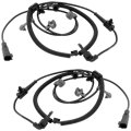 Rear Abs Speed Sensor Pair For Buick Regal 2012 2013 Driver And Passenger Side Replaces 22868982 22868983 