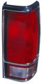 Driver Side Tail Light Assembly 332-1920l-usd1 For Gmc S15 1982 To 1990 Red Plastic Lens Halogen Rear Lamp Waterproof 