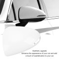 Car Rearview Mirror Cap Door Covers Scratch Weatherproof White Rear View Shell Housing For Sonata 2020 To 2023 Left