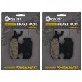 Niche Organic Brake Pad Set For Can-am Maverick Max Commander 1000r Outlander 650 800r 500 Front Right Rear 2 Pack 705600349