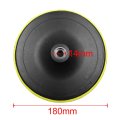 7 Inch Car Automotive M14x2 0 Pad Backing Plate Hook Loop Polisher Buffing