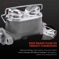 A-premium Brake Master Cylinder With Reservoir Compatible Ford Mustang 1967-1970 Country Sedan Custom Galaxie Ltd Mercury