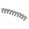 Uxcell 6-32x1 4 Hex Socket Head Cap Screw Bolts 304 Stainless Steel Polished 50pcs