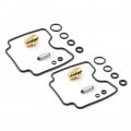 Three T 2sets Motorcycle Carburetor Rebuild Carb Repair Accessories Kit Fit For Yamaha Xvs1100 V Star 1100 1999-2006 Black