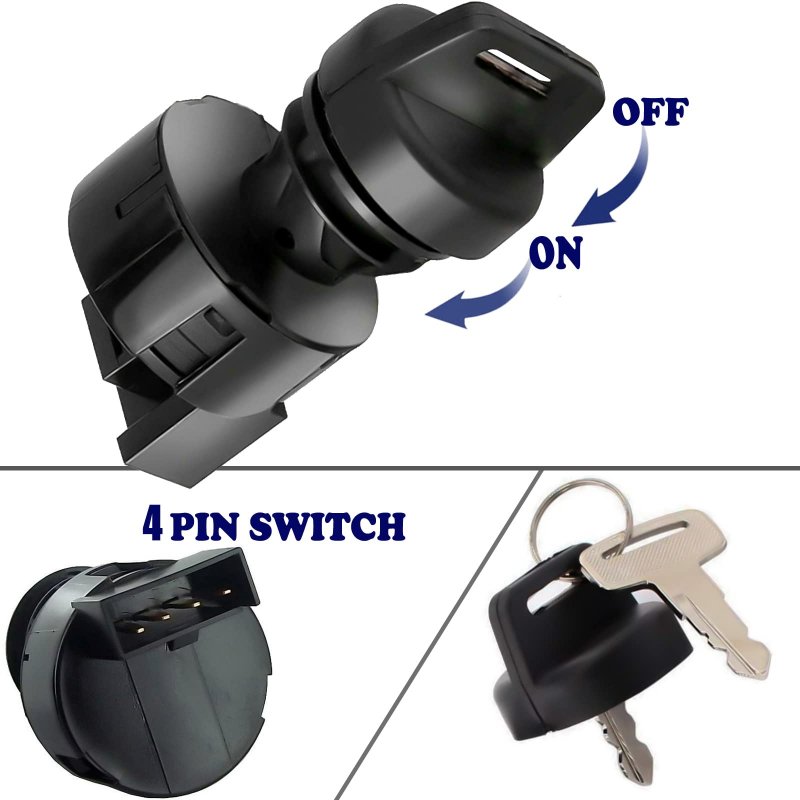Procompany Ignition Switch Key For Polaris Ranger 500 Series 10 4x4 6x6 2003