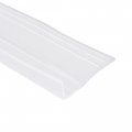 Uxcell Frameless Glass Shower Door Sweep Bottom Side Seal Strip F-type With 3 4-inch 20mm Drip Rail 1 2-inch 12mm X 78 74-inch